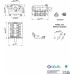 Comutator rotativ 0-6 pozitii 5 came 3 poli 8 contacte AN-EL RTH-K01 #YIL-00035